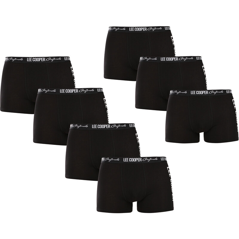 7PACK pánske boxerky Lee Cooper čierné (PO41014) 60344844