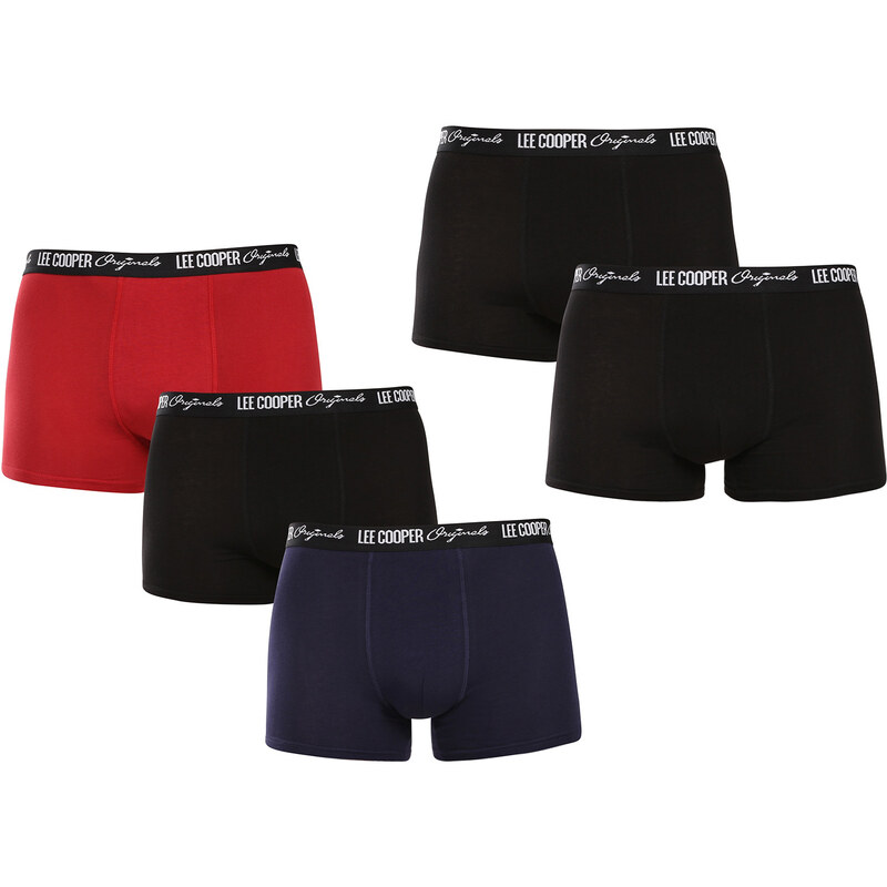 5PACK pánske boxerky Lee Cooper viacfarebné (PO41013) 60344846