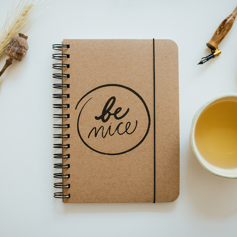 Be Nice EKO blok přírodní linkovaný boční vazba A5 Universal 60380711