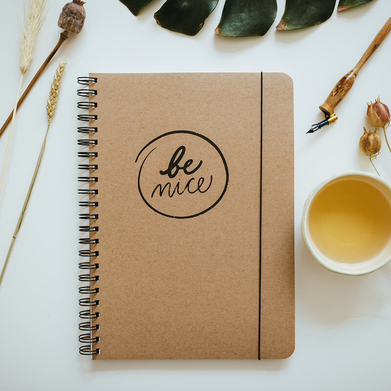 Be Nice EKO blok přírodní linkovaný boční vazba A4 Universal 60350456