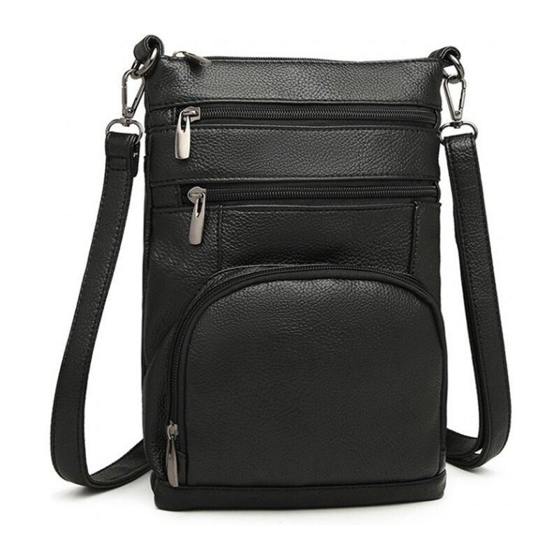 Konofactory Čierna malá crossbody kabelka Enigma 60349842