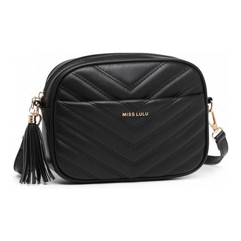 Konofactory Čierna malá crossbody kabelka na rameno La Zolla 60349850
