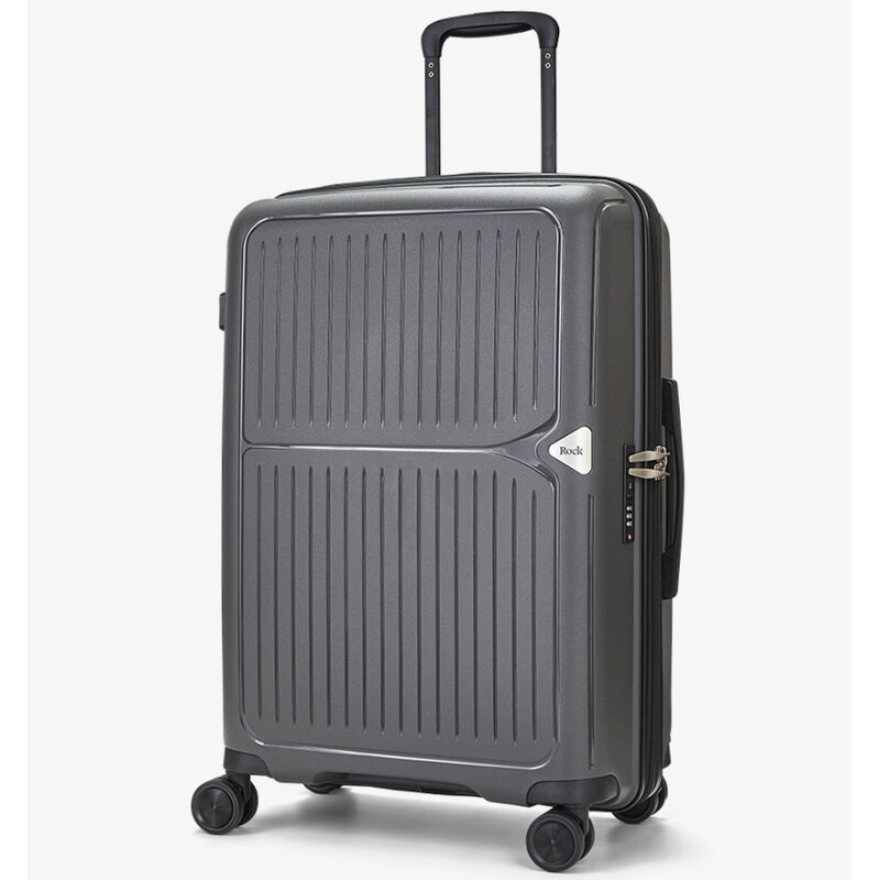 Cestovný kufor ROCK Vancouver M PP - charcoal 62193614