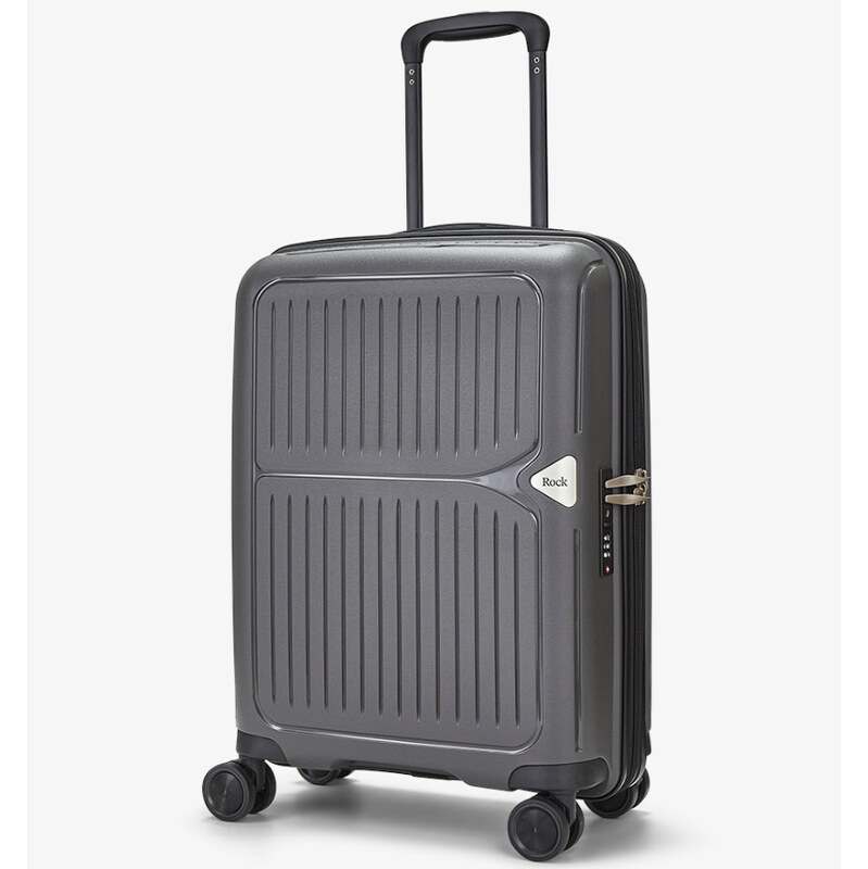 Kabinová batožina ROCK Vancouver S PP - charcoal 62193618