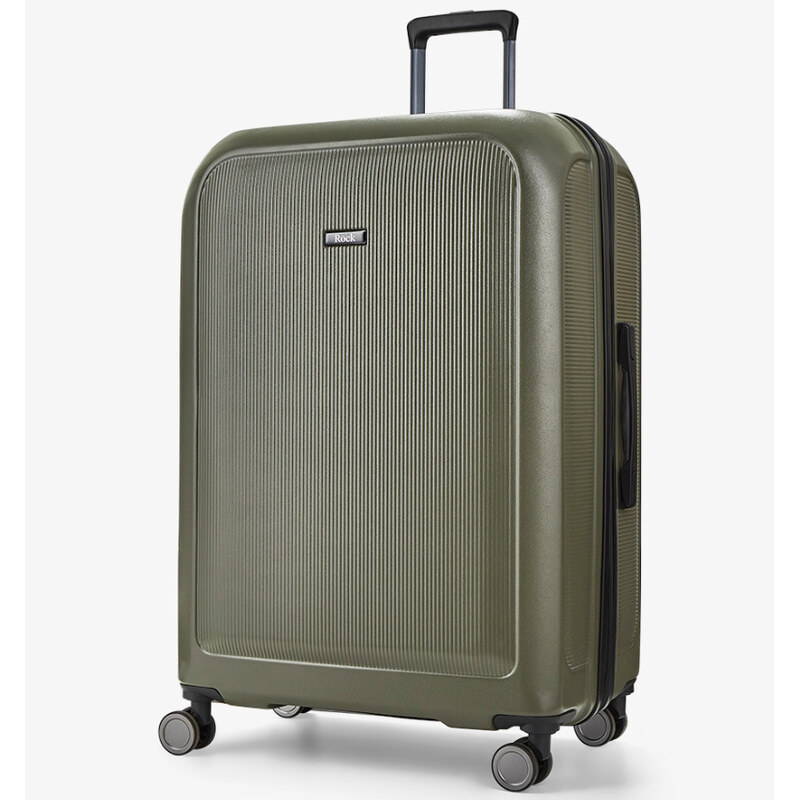 Cestovný kufor ROCK Austin L PP - zelená 62193524