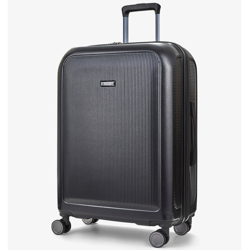 Cestovný kufor ROCK Austin M PP - čierna 62193461