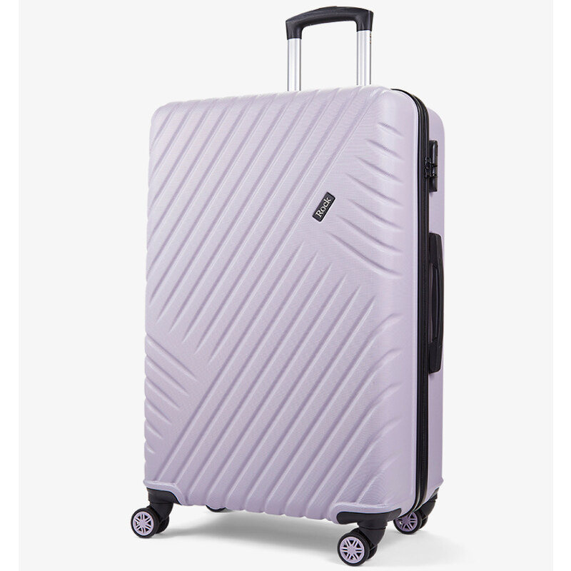 Cestovný kufor ROCK Santiago L ABS - fialová 62193537