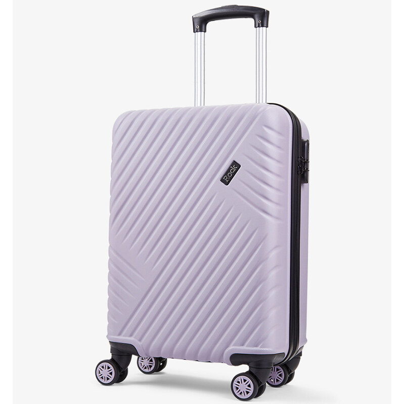 Kabinová batožina ROCK Santiago S ABS - fialová 62193543