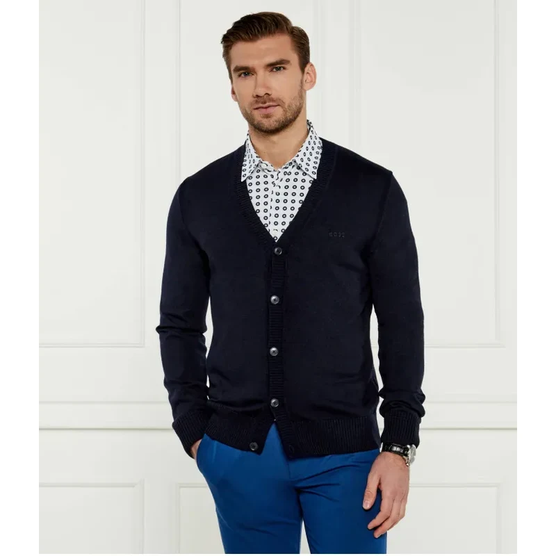 BOSS ORANGE Vlnený kardigán Avac_CD | Regular Fit 60350327