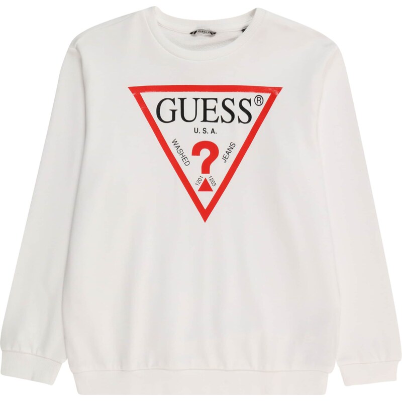GUESS Mikina červená / čierna / biela 60356633