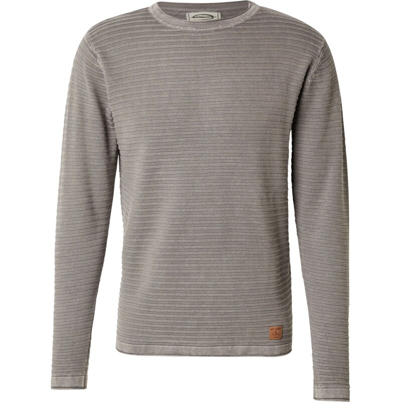 Key Largo Sveter MANUEL sivá melírovaná 60356899