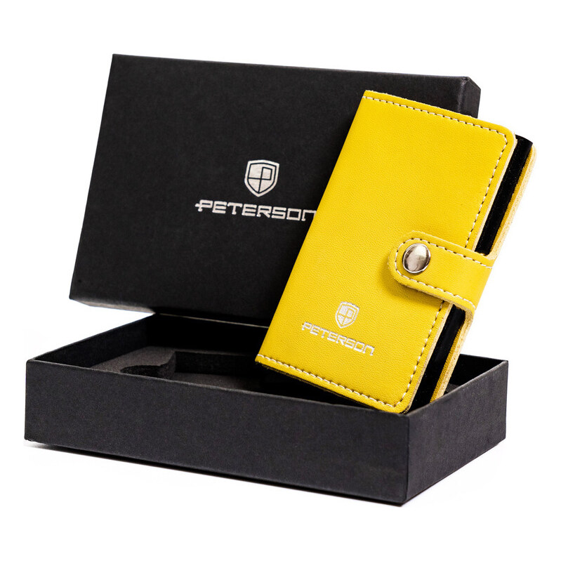 Peterson žlté púzdro na karty Y216 PTN ES 44026175