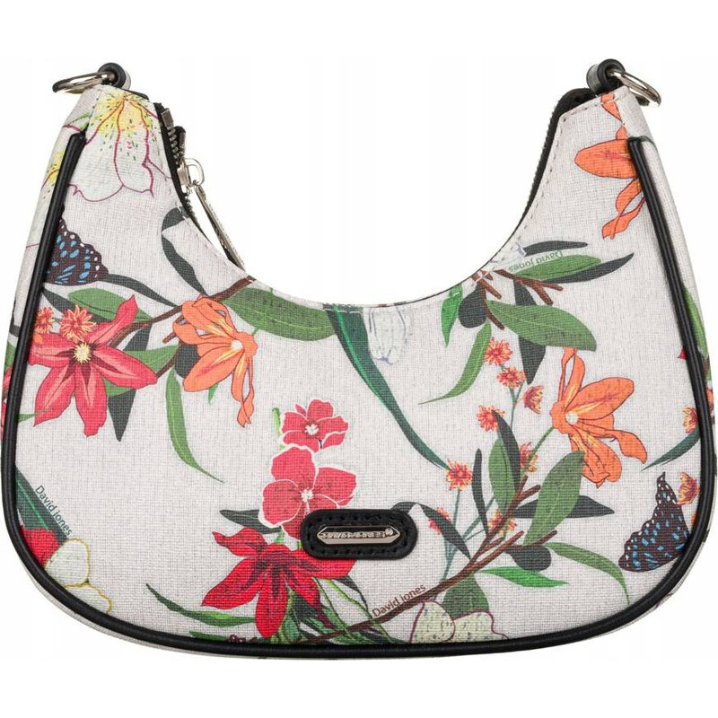 David Jones biela kvetinová crossbody [DH] 6940-2 44502152