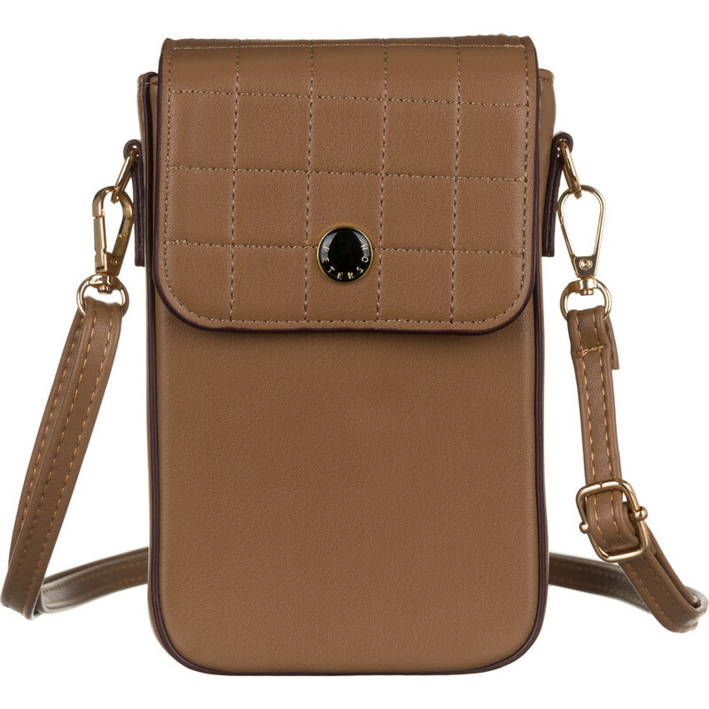 Peterson svetlohnedá mini crossbody kabelka [DH] PTN M-15 47889057