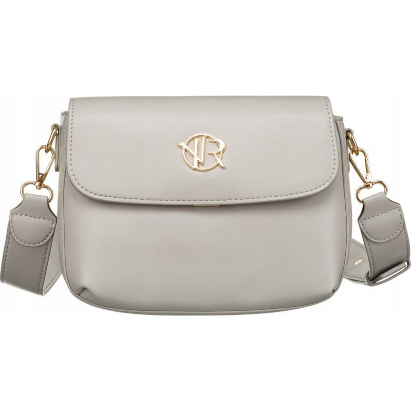 Rovicky Sivá crossbody kabelka so zlatými detailmi R-TOR-ALE-1 52672251