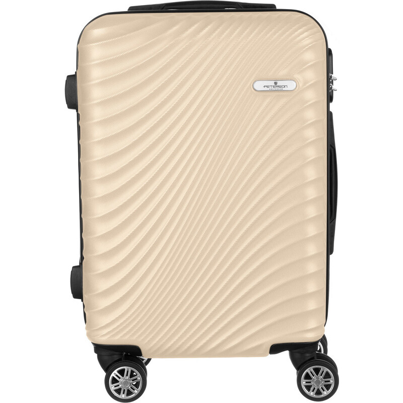 Peterson zlatý škrupinový kufor veľ. S [DH] PTN ML-29-GOLD-S 45531469