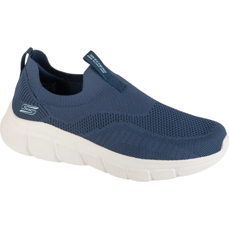 Tmavomodré pánske tenisky Skechers Bobs B Flex - Frigid Edge 118107 59080311