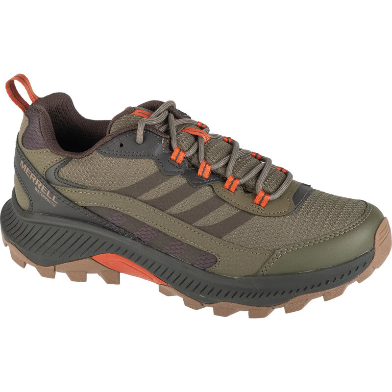 Khaki pánske turistické topánky Merrell Speed Strike 2 WP J037843 59080298