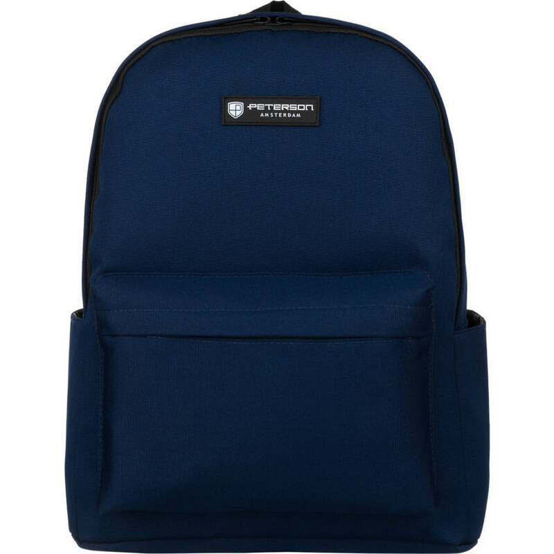 Tmavomodrý športový priestranný batoh Peterson PTN 79904 60350507