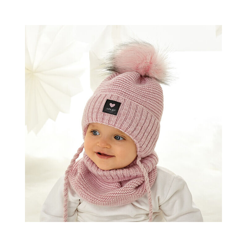 AJS Zimná šiapka so šálom Guilia 61224280