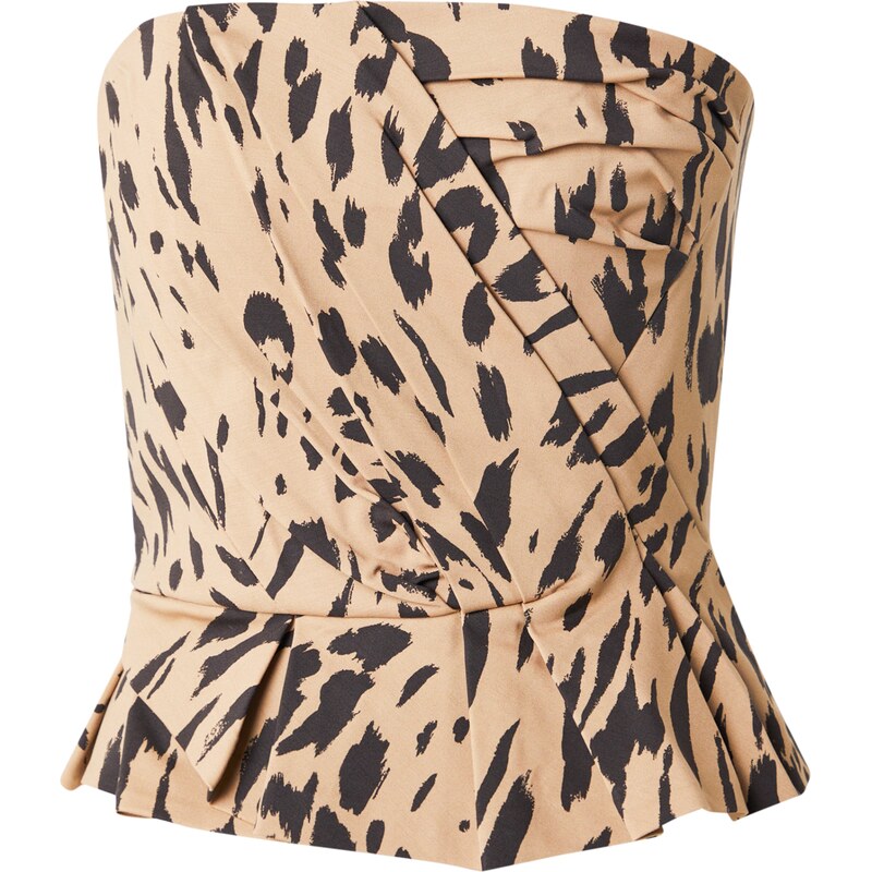 & Other Stories Top béžová / čierna 61944670