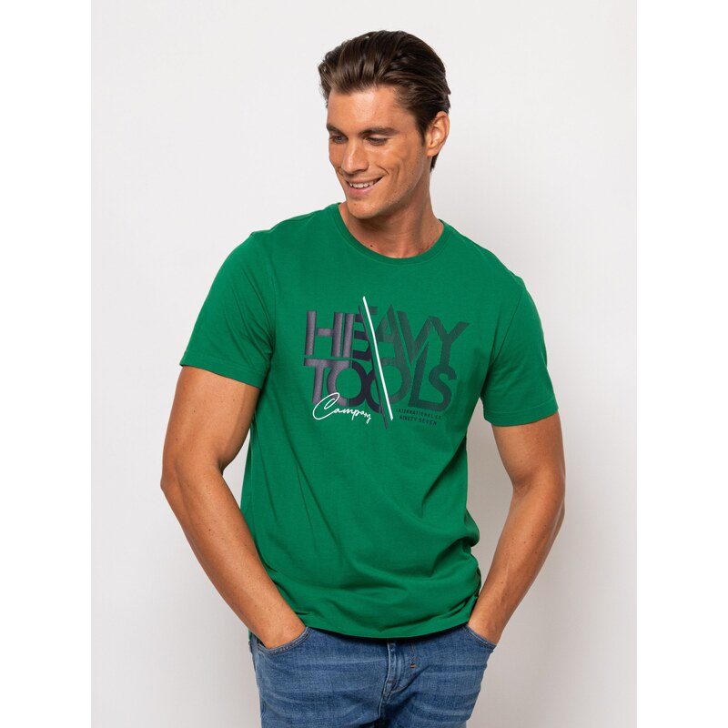 Heavytools Pánske Tričká s krátkym rukávom MANUS 67187901