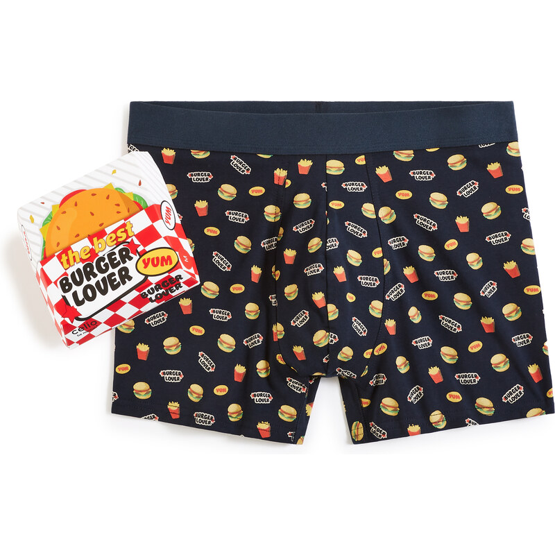 Celio Gift set of Burger boxers - Mens 60750624