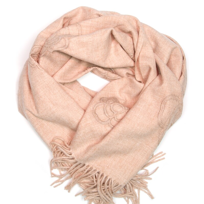 Blaire Dámsky šál Roana s motívom béžový 64987291