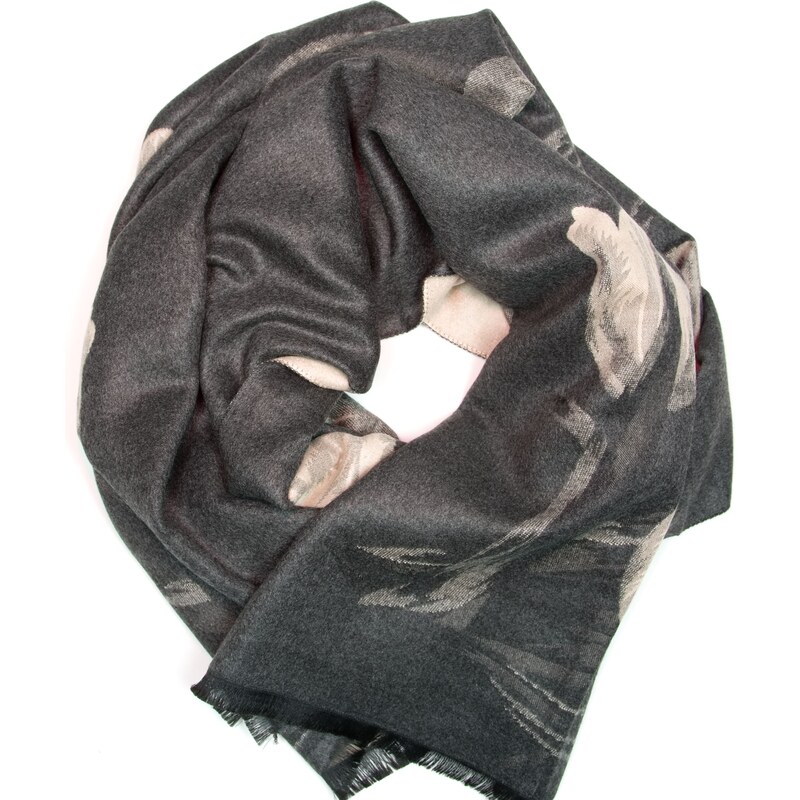 Blaire Dámsky obojstranný šál Ticona s motívom šedá 64987228