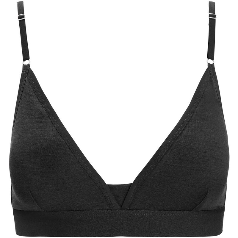 ICEBREAKER Športová podprsenka Siren čierna 60867575