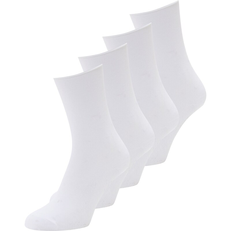 Lindex Ponožky biela 60869500