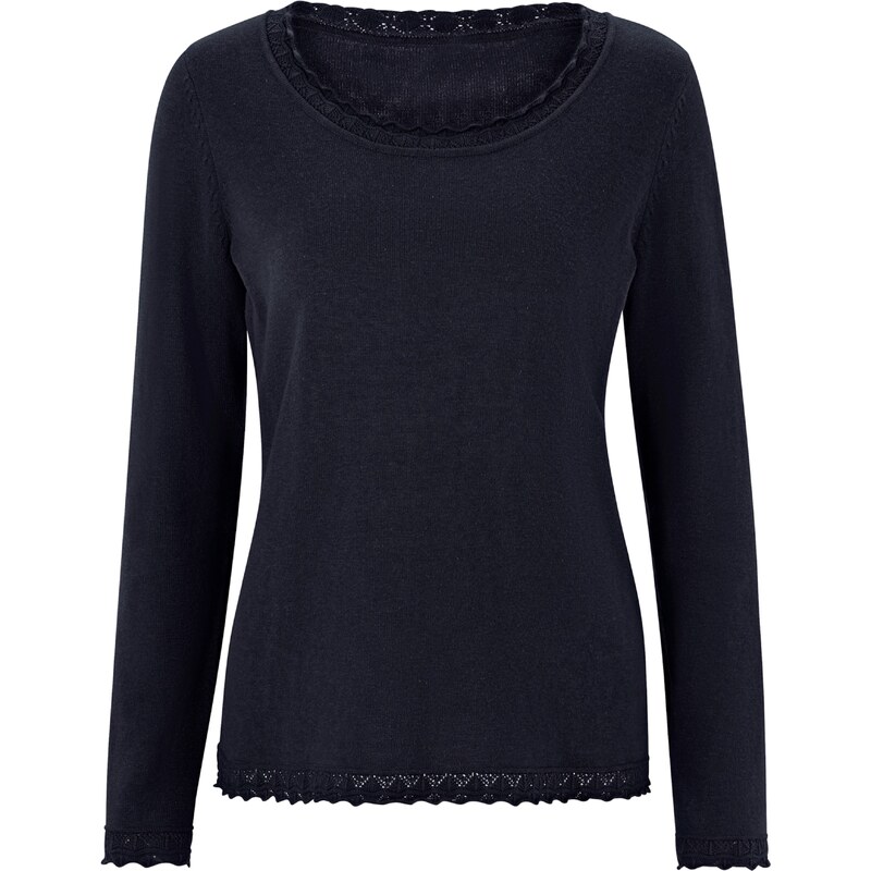 heine Sveter námornícka modrá 62477416