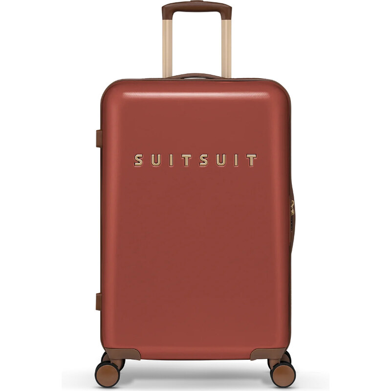 SuitSuit cestovný kufor TR-7221/3-M Fab Seventies Red Ochre 60400845