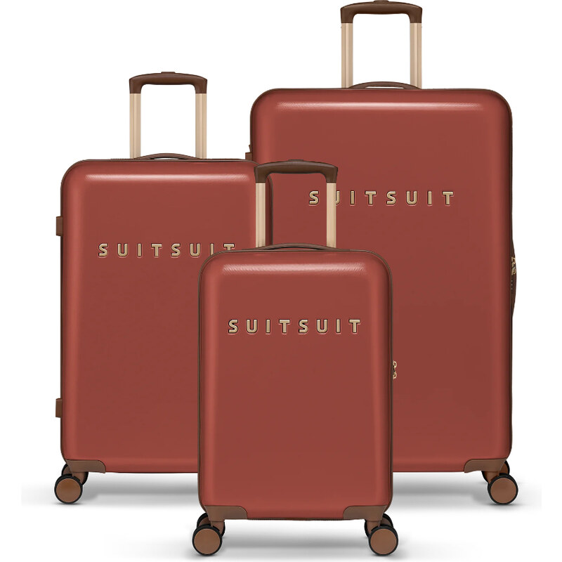 SuitSuit sada cestovných kufrov TR-7221/3 Fab Seventies Red Ochre 60400849