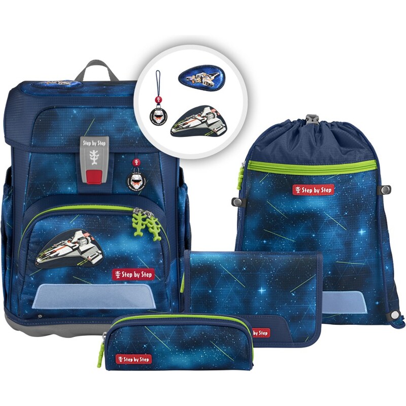 Step by Step Školní aktovka CLOUD pro prvňáčky - 5-dílný set - 60400858