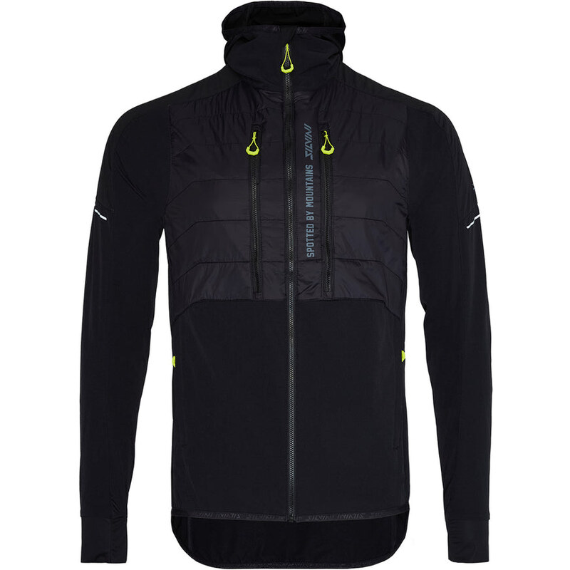 Pánska vetruodolná bunda Silvini Core čierna 60403012