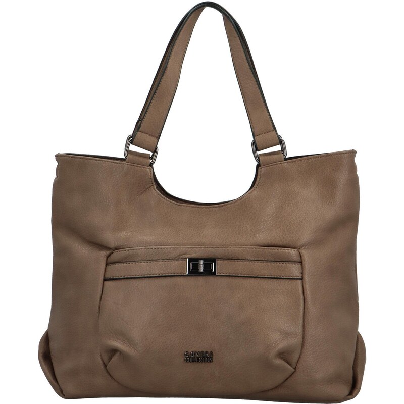Coveri World Dámska kabelka cez rameno taupe - Coveri Etlínia taupe 60578047
