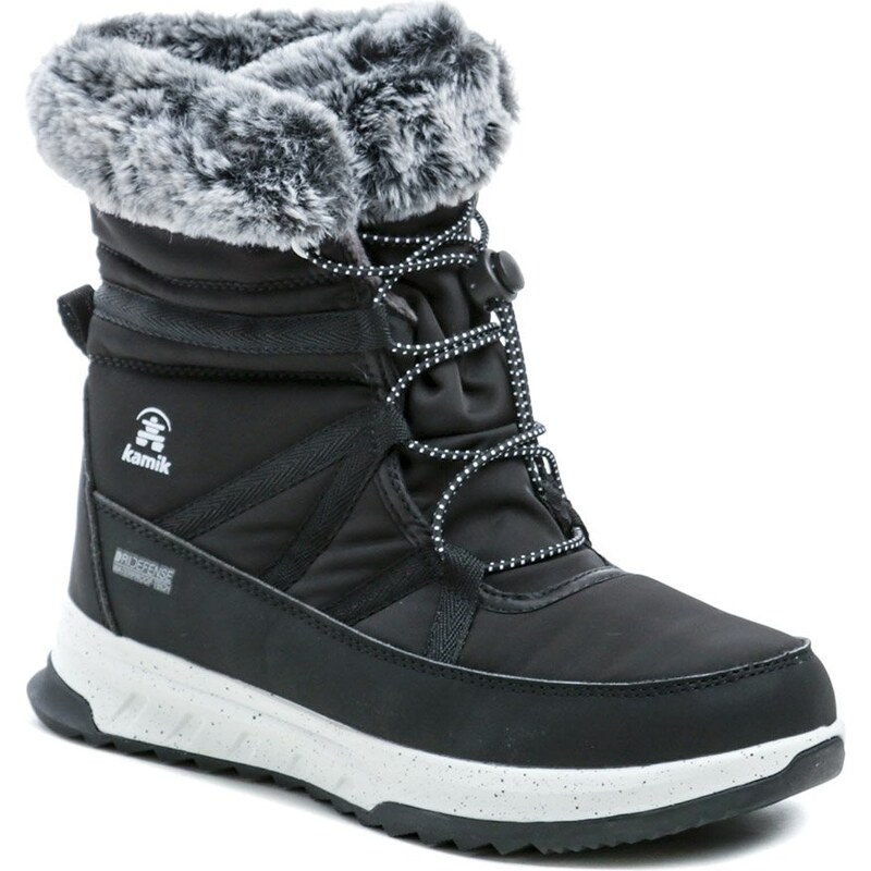 Kamik Stormy F black dievčenská zimná obuv 60417794