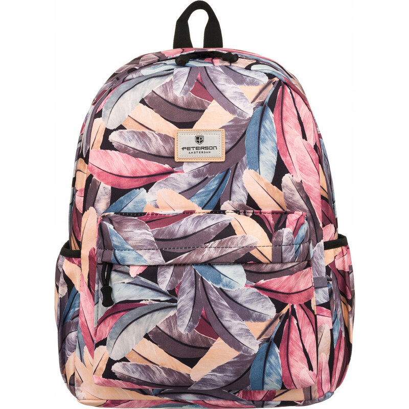 Peterson farebný vzorovaný batoh s vreckom na notebook PTN 77702 49699543