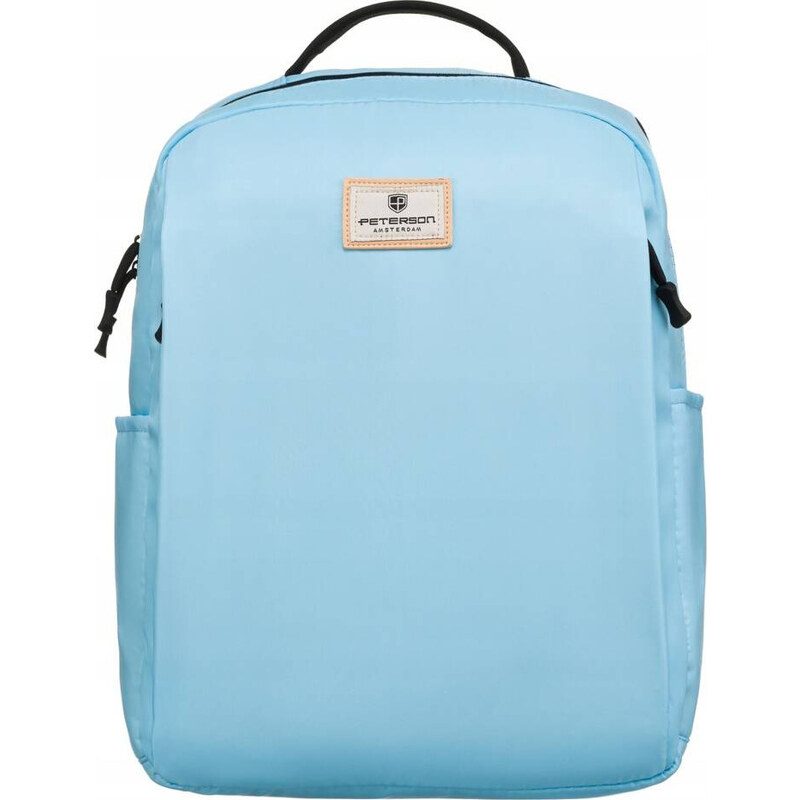 Peterson svetlomodrý batoh s vreckom na notebook PTN 77707 49699554