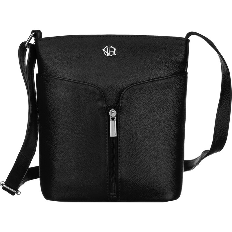 Rovicky čierna kožená messenger taška R-TSL-01-CPDM 55411704