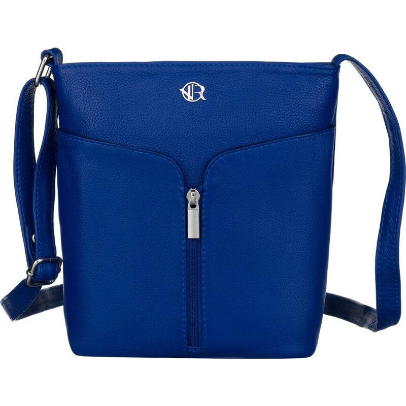 Rovicky modrá kožená messenger taška R-TSL-01-CPDM 55411705