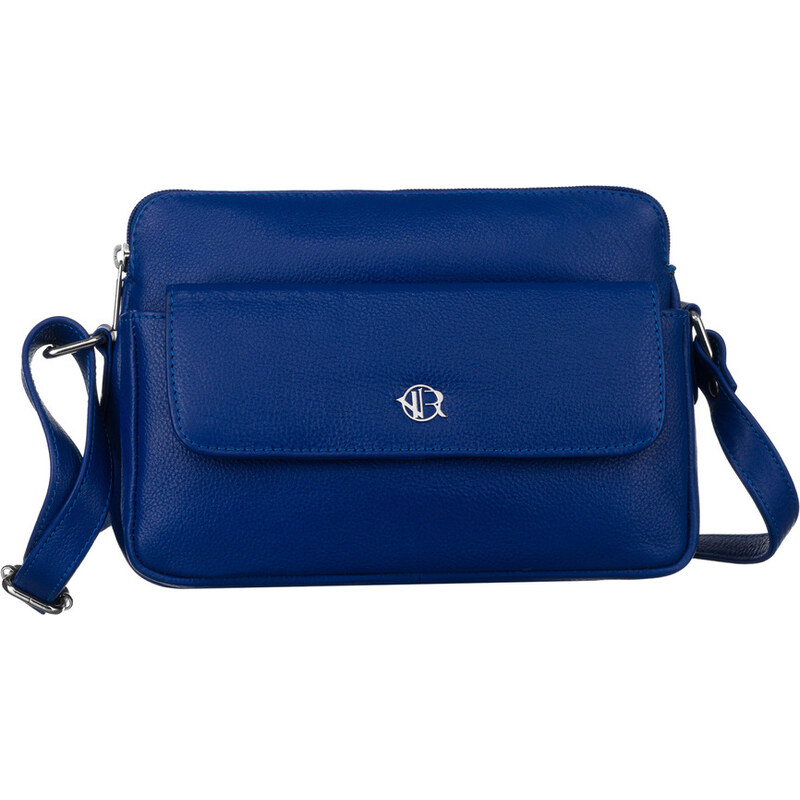 Rovicky Modrá crossbody taška so strieborným kovaním R-TSL-10-CPDM 55411716