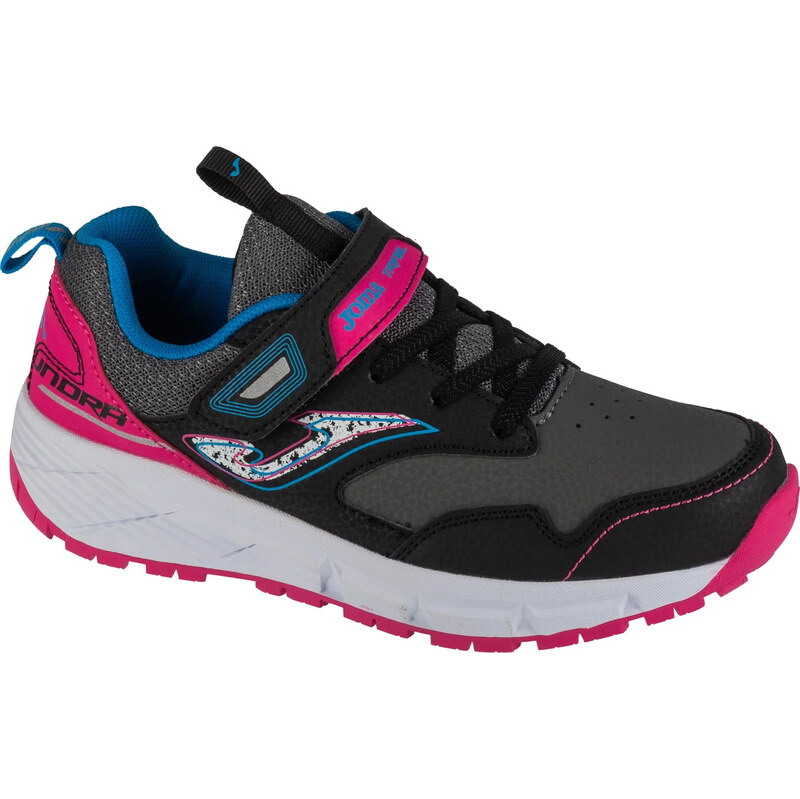 Čierno-ružové dievčenské tenisky Joma Tundra Jr 2431 JTUNW2431V 59110611