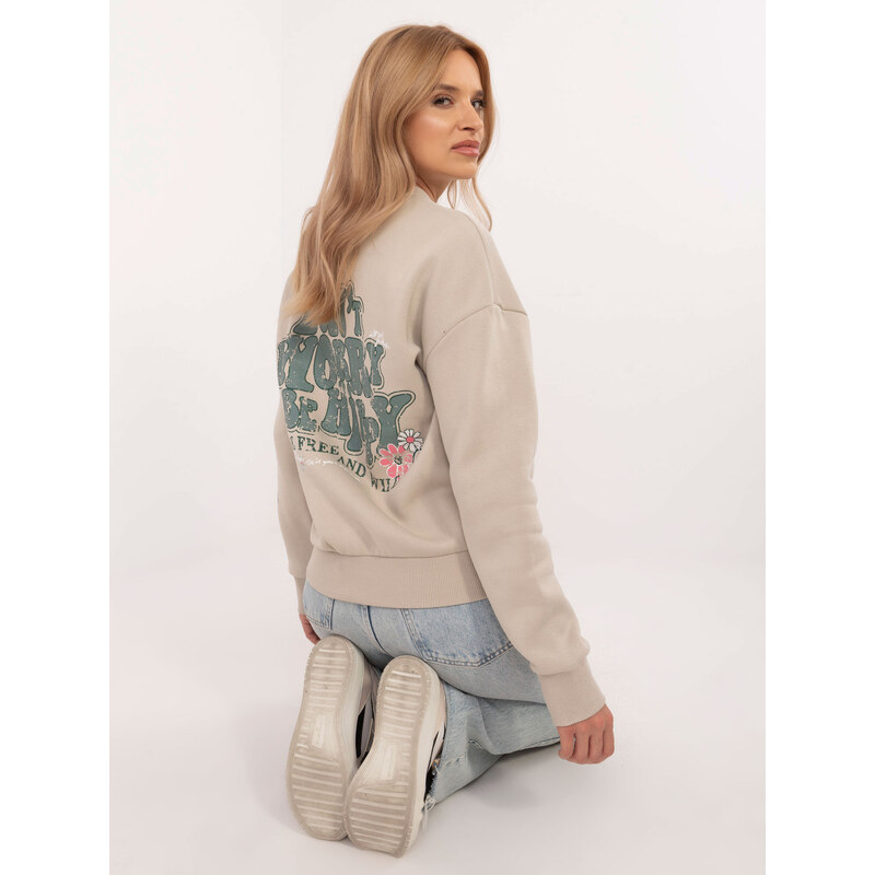 Sublevel Sweatshirt-D10600T02568G-beige 64787965