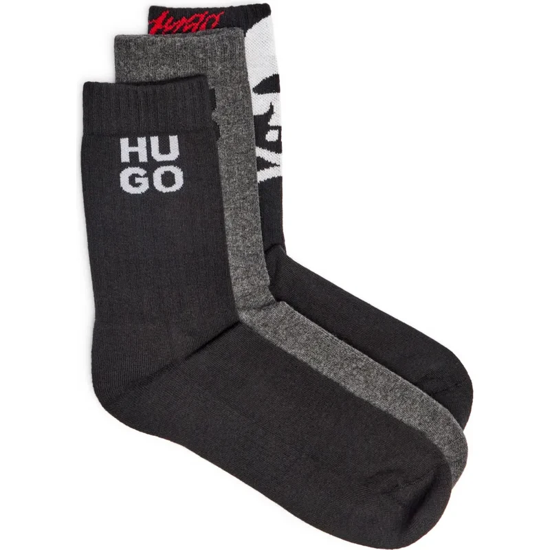 Hugo Bodywear Ponožky 3-balenie 3P QS RIB SKULL CC 60418588