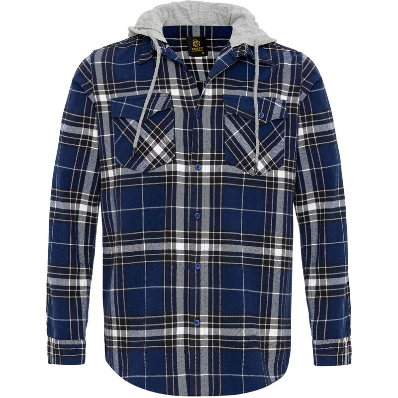 Jacey Quinn Prechodná bunda námornícka modrá / sivá / biela 60684048