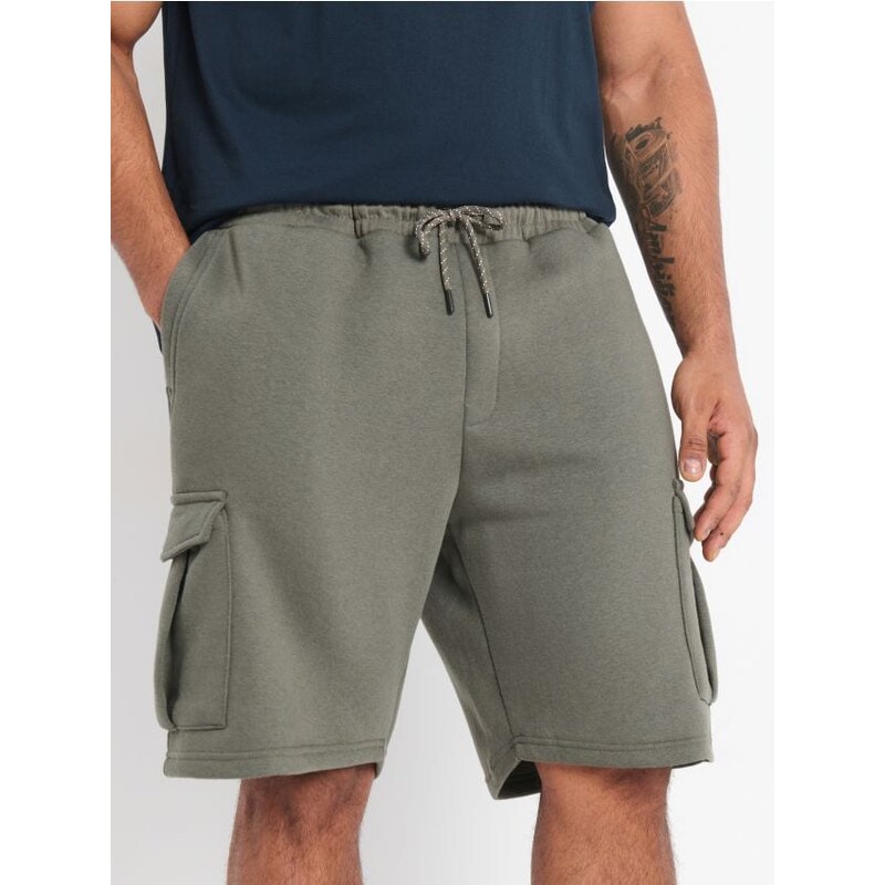 Sinsay - Teplákové šortky - antracitová 65749191