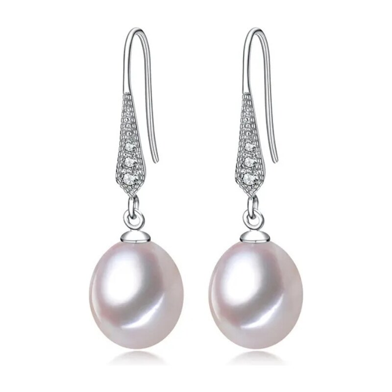 MAJYA Strieborné náušnice s perlou TULIE 11321 64582301