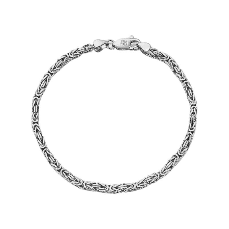 MAJYA Strieborný náramok EDDY 20 cm | šírka 2,5 mm 11294 64582313